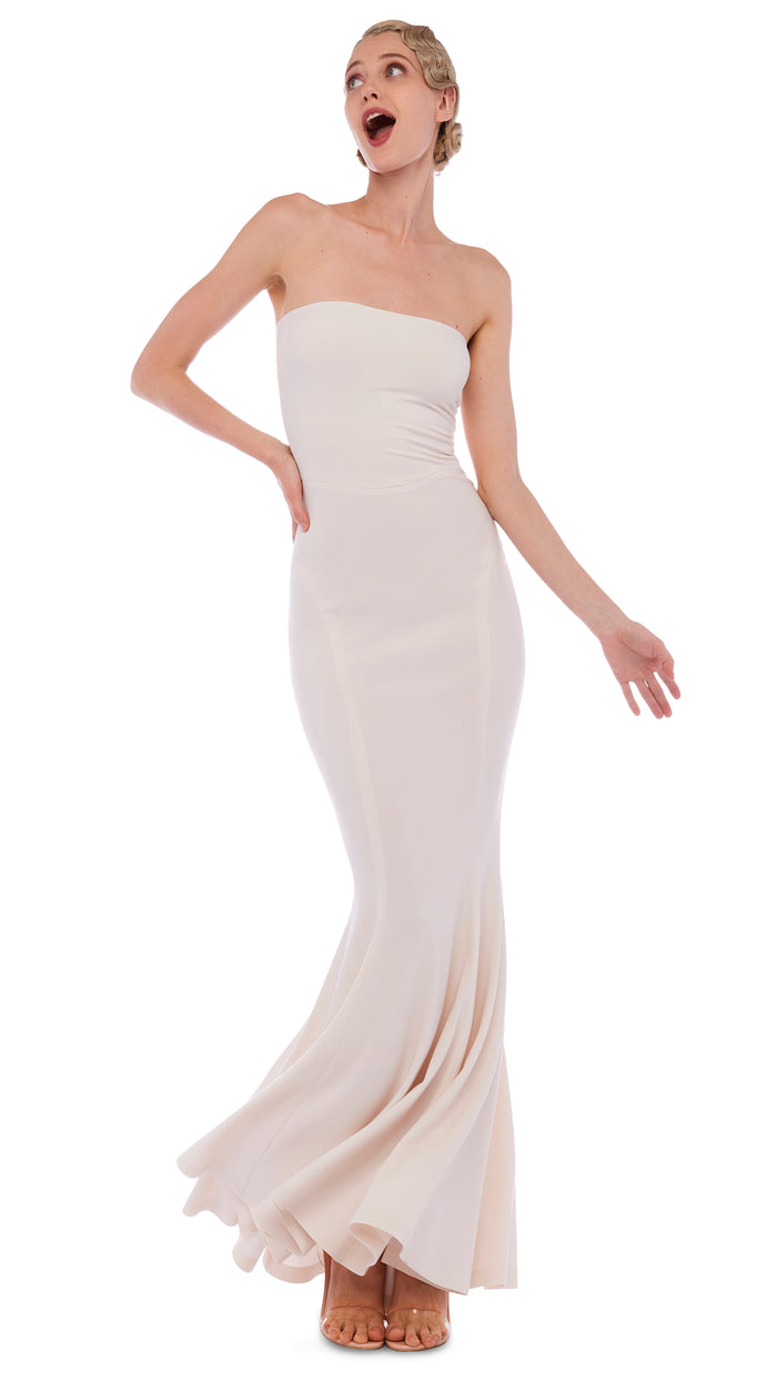 STRAPLESS FISHTAIL GOWN #6