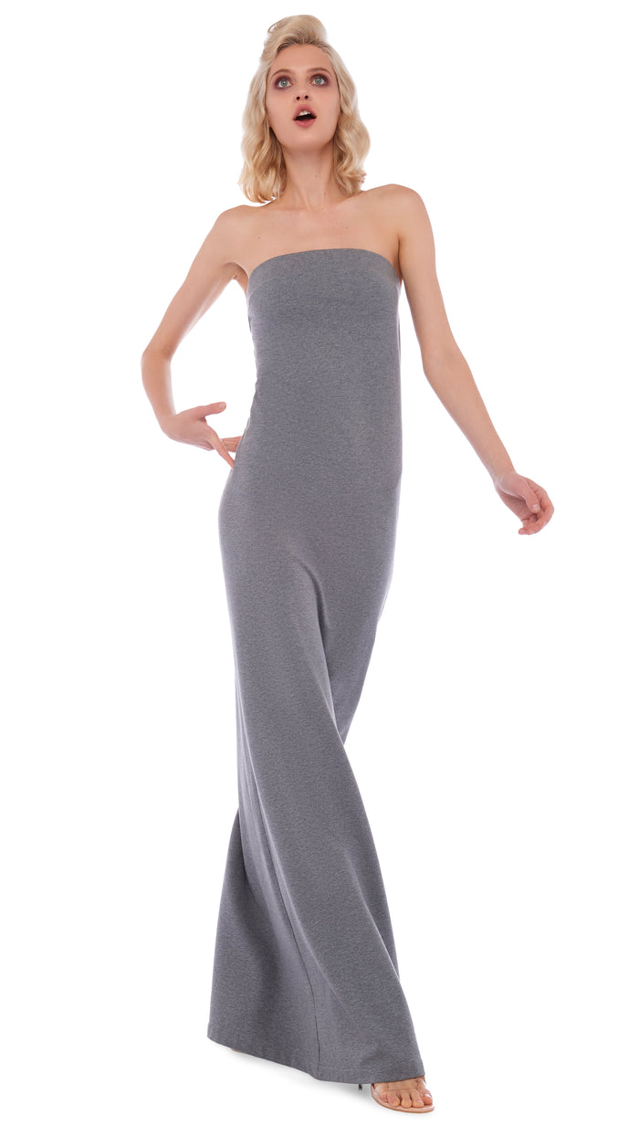 STRAPLESS SIDE SLIT GOWN #5