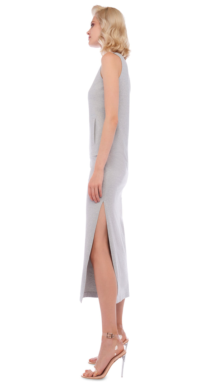 SLEEVELESS SIDE SLIT GOWN #2