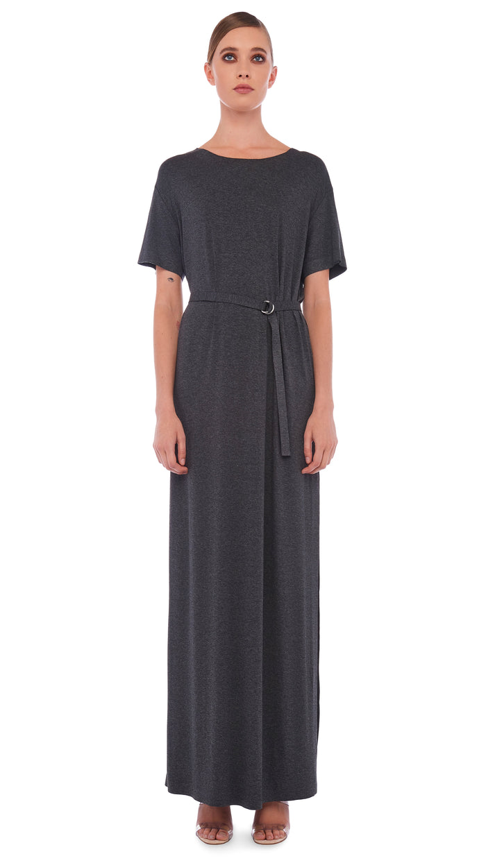 SHORT SLEEVE BOXY GOWN #1