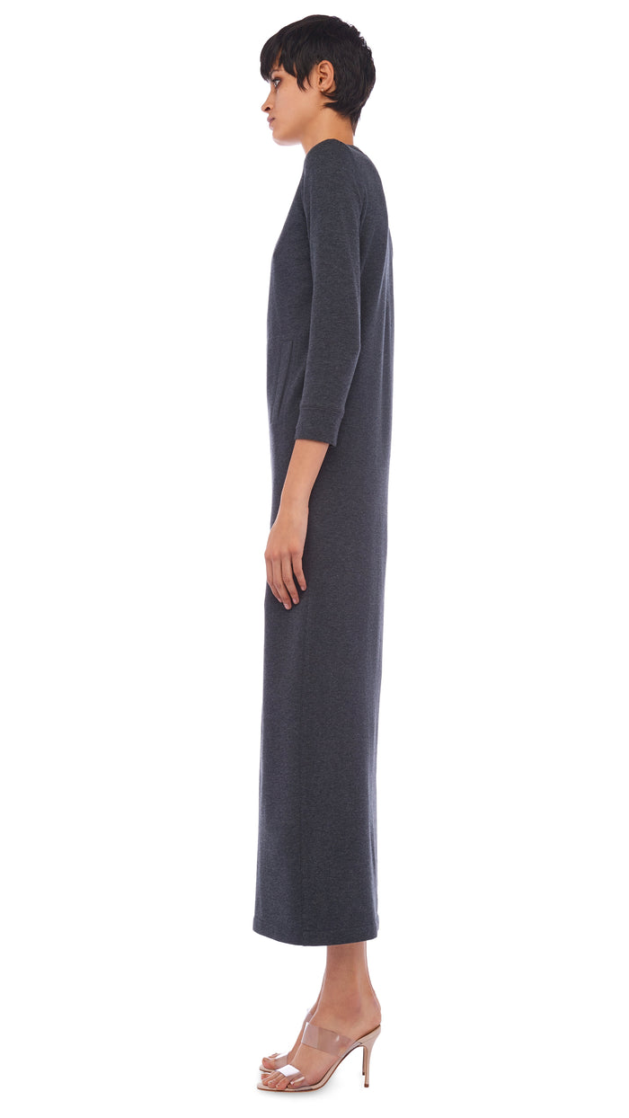 3/4 SLEEVE TAILORED TERRY GOWN #2
