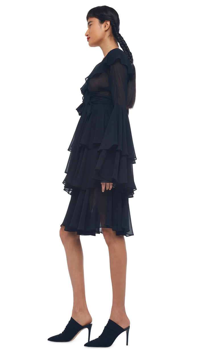EMPIRE RUFFLE DRESS #2