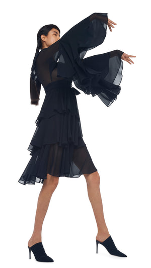 EMPIRE RUFFLE DRESS #5 Thumbnail