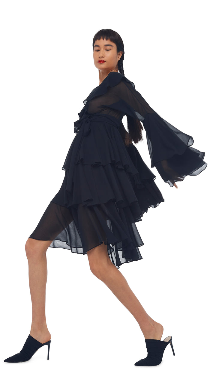 EMPIRE RUFFLE DRESS #6