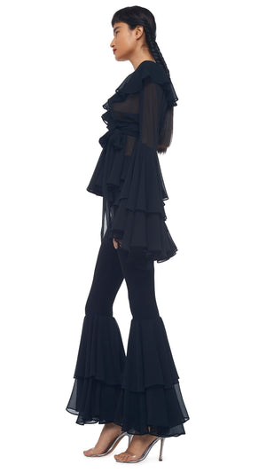 FISHTAIL RUFFLE LEGGING #2 Thumbnail
