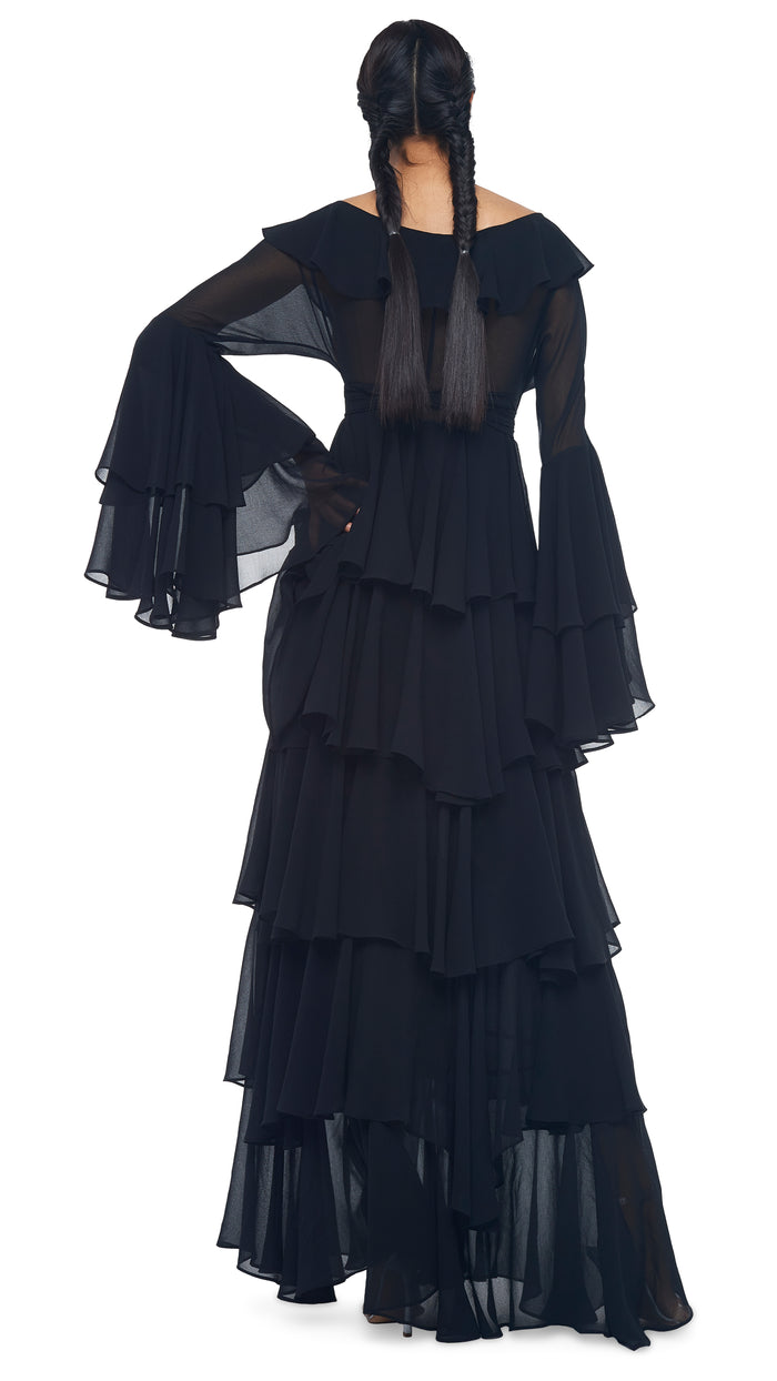 EMPIRE RUFFLE GOWN #3