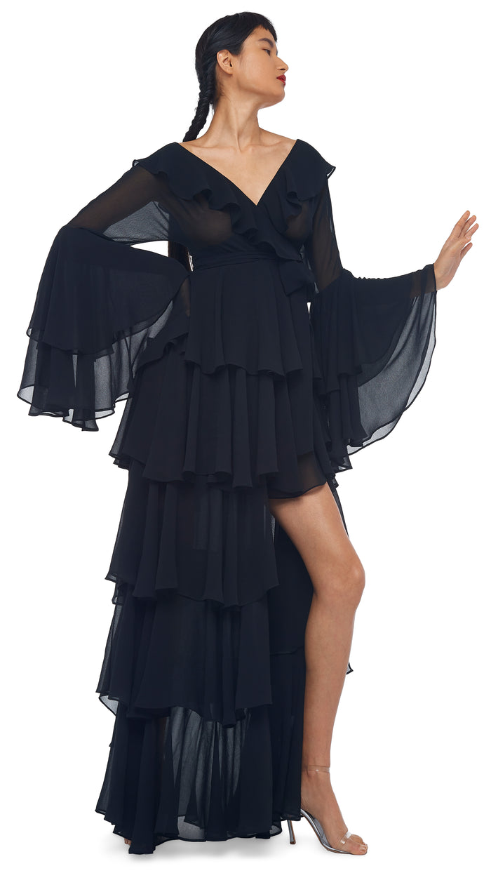 EMPIRE RUFFLE GOWN #5