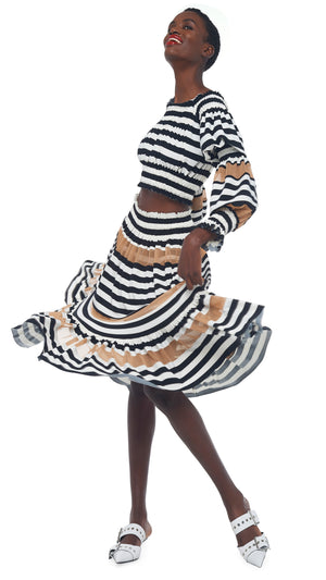 SPLICED PEASANT CROP TOP #10 Thumbnail