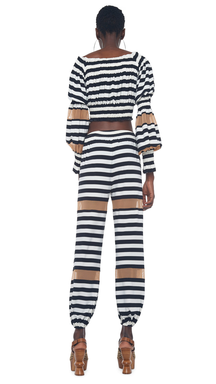 SPLICED BF PUFF JOG PANT #3
