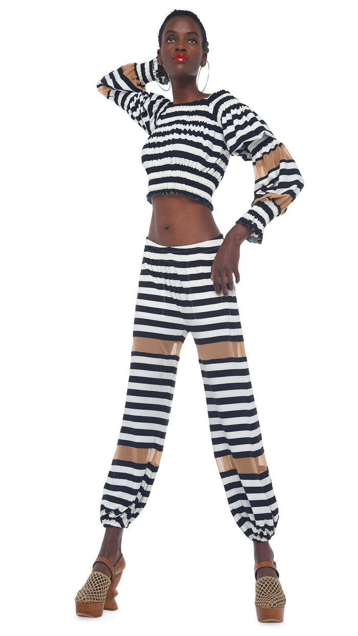 SPLICED BF PUFF JOG PANT #4