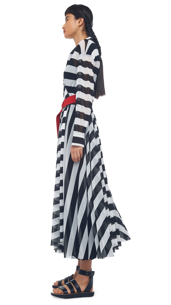 NK SHIRT FLARED DRESS #2