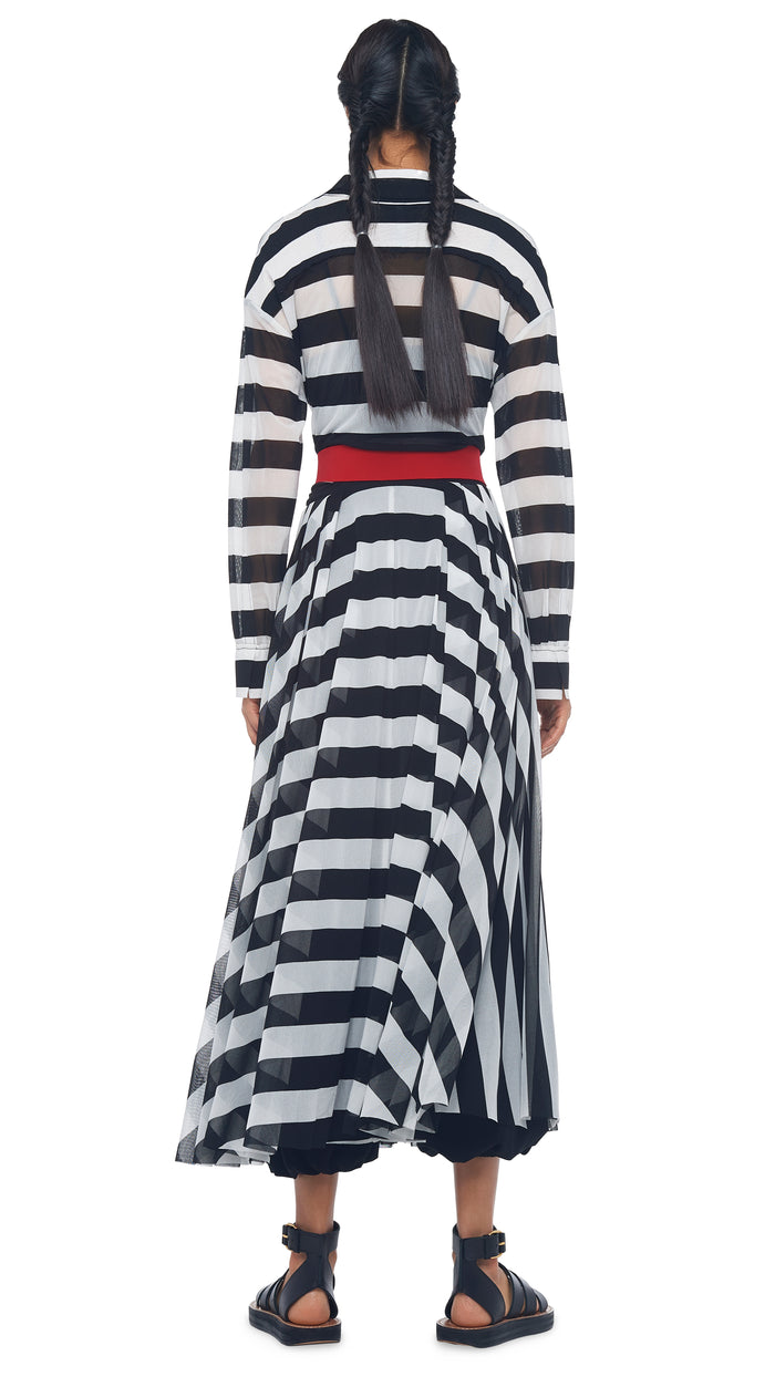 NK SHIRT FLARED DRESS #3