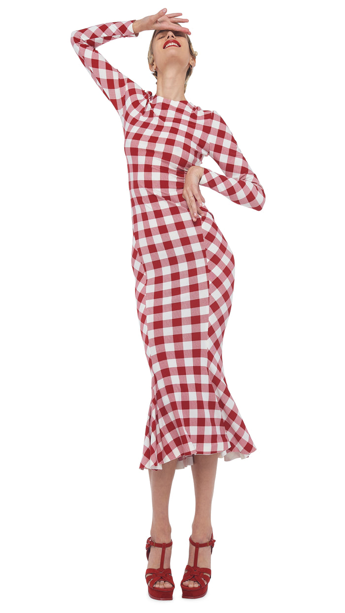 CREW FISHTAIL DRESS #5