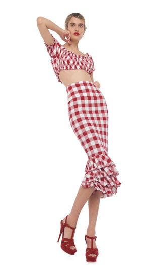 RUFFLE TUBE SKIRT #4 Thumbnail