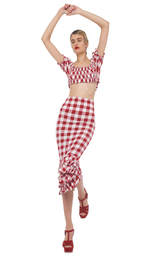 RUFFLE TUBE SKIRT #6 Thumbnail