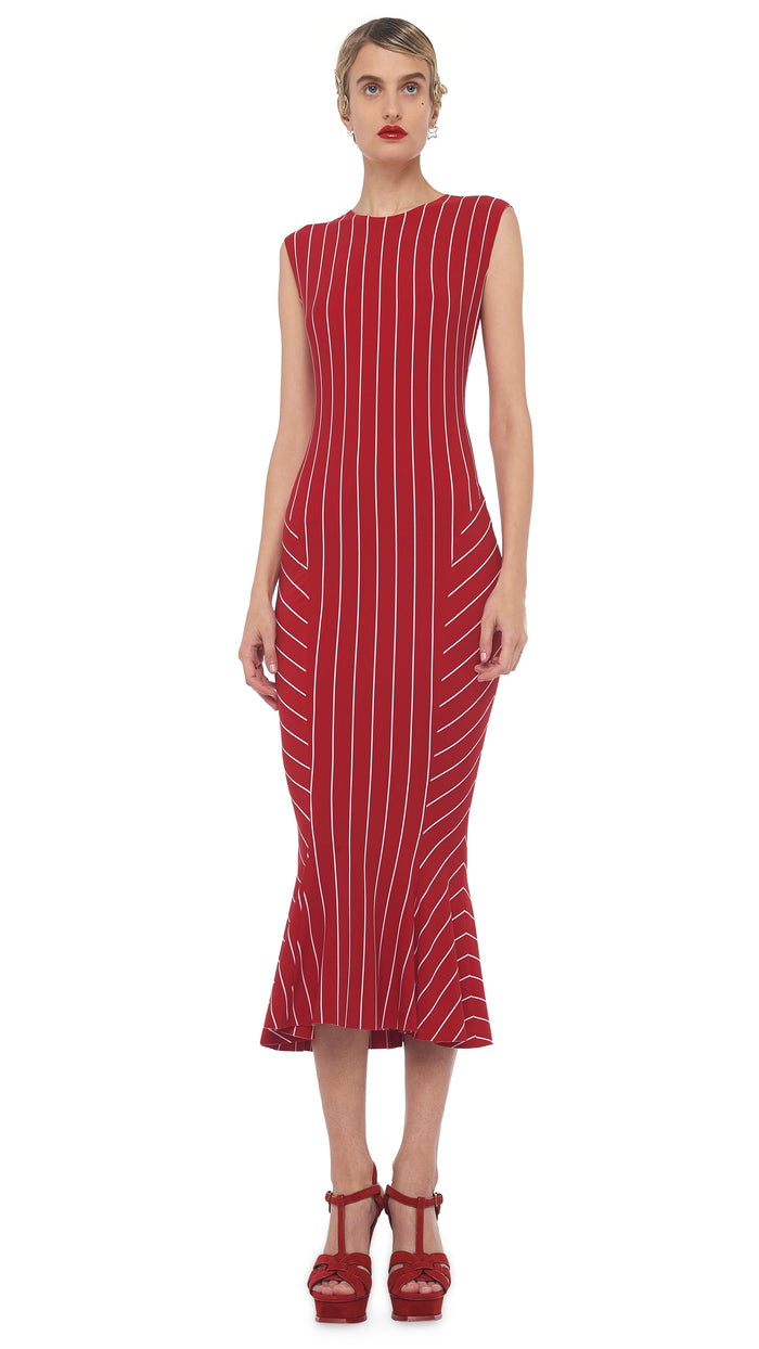 FISHTAIL DRESS TO MIDCALF #1