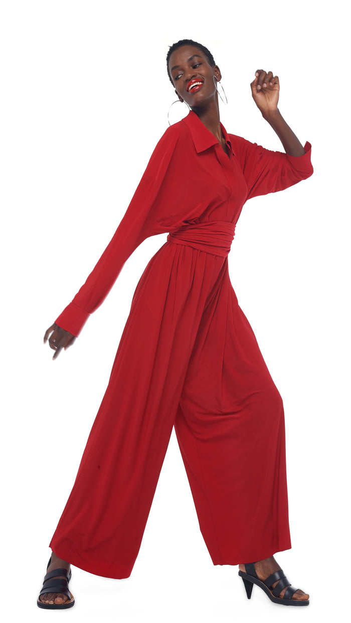 OVERSIZE BF SHIRT JUMPSUIT #5