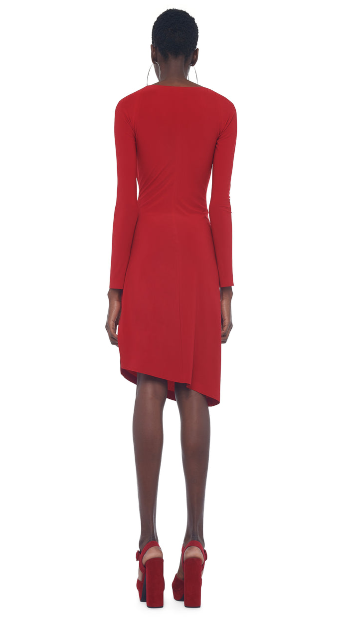 SWEETHEART SIDE DRAPE DRESS #3