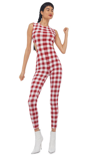 SLEEVELESS CUT OUT CATSUIT #4 Thumbnail