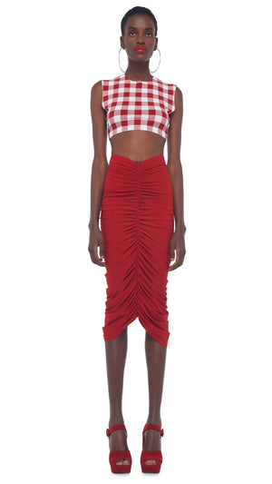 CREW NECK CROP TOP #1 Thumbnail