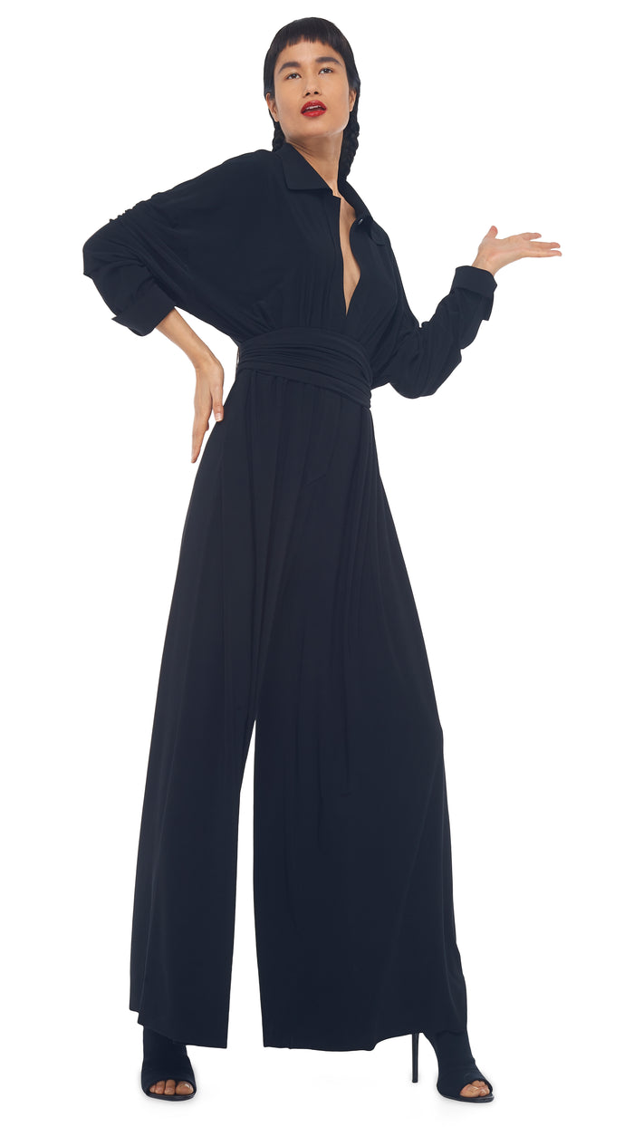 OVERSIZE BF SHIRT JUMPSUIT #4