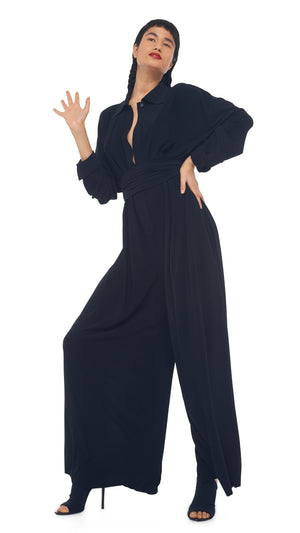 OVERSIZE BF SHIRT JUMPSUIT #6 Thumbnail