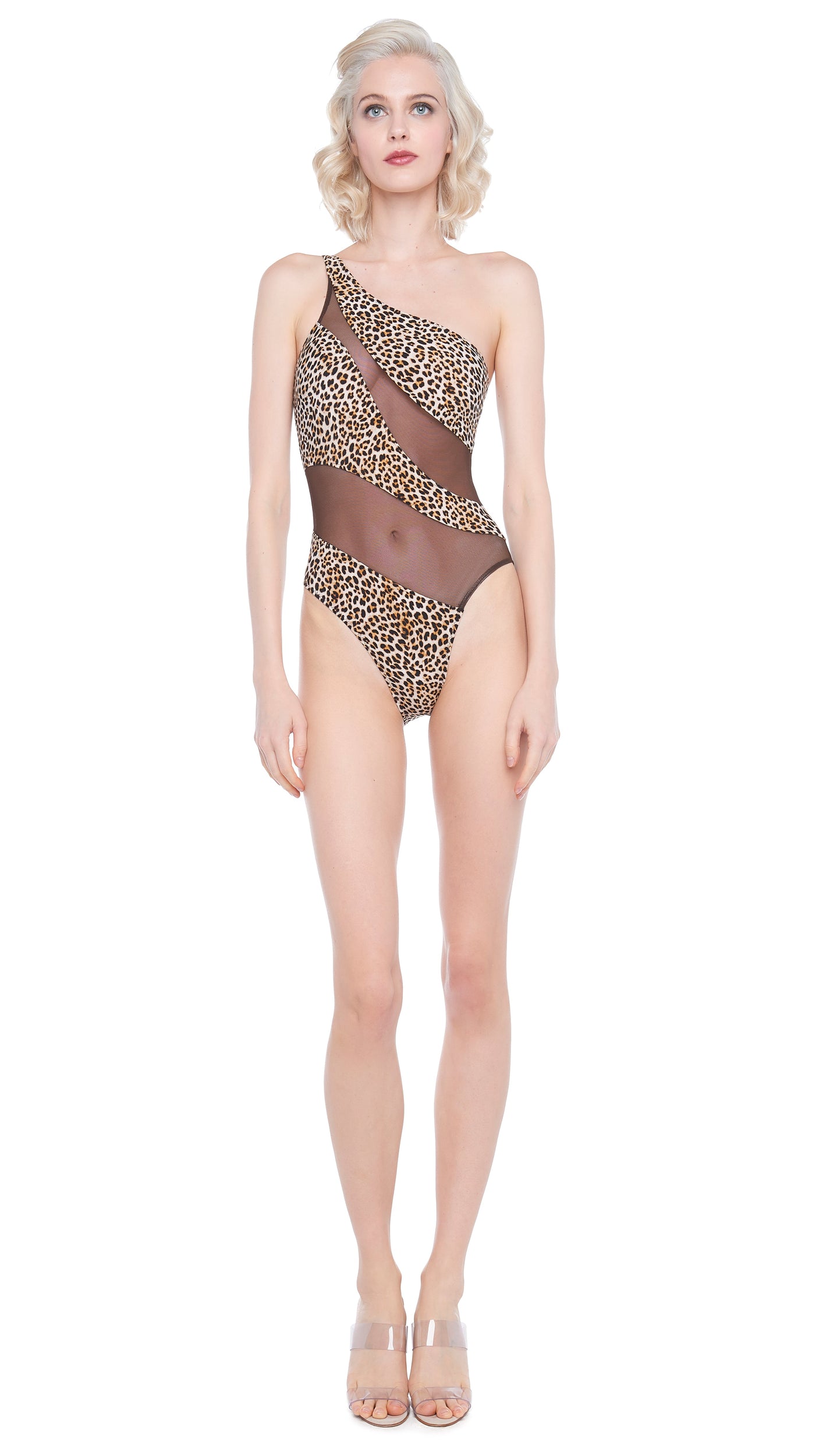 Norma kamali sale snake swimsuit