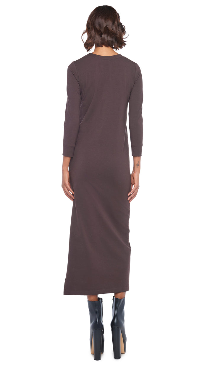 3/4 SLEEVE TAILORED TERRY GOWN #3