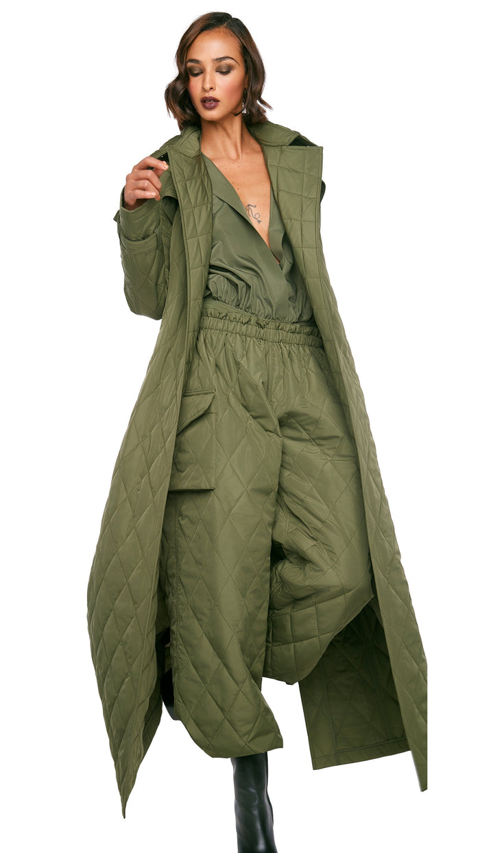 QUILTED OVERSIZED CARGO PANT #9