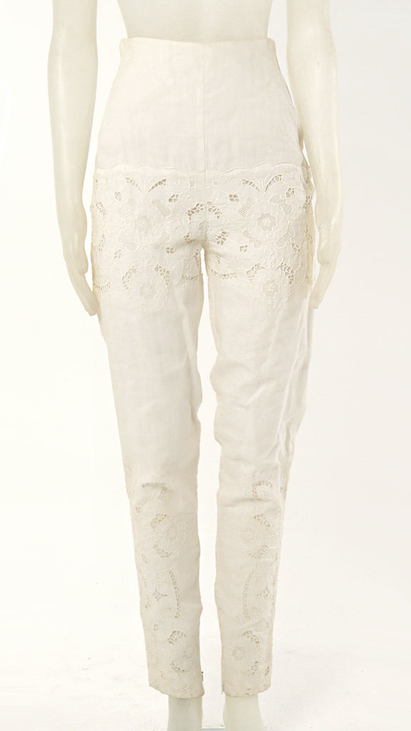 EMBROIDERED PENCIL PANT - 1 #1
