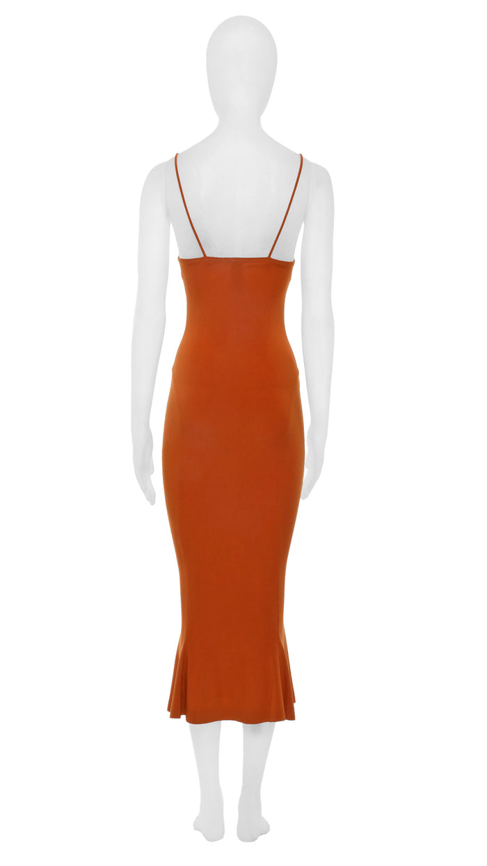SLIP FISHTAIL DRESS #3