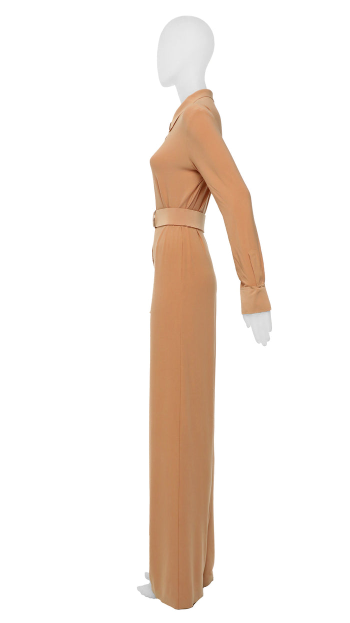 NK SHIRT STRAIGHT JUMPSUIT #2