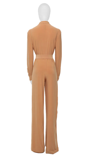 NK SHIRT STRAIGHT JUMPSUIT #3 Thumbnail