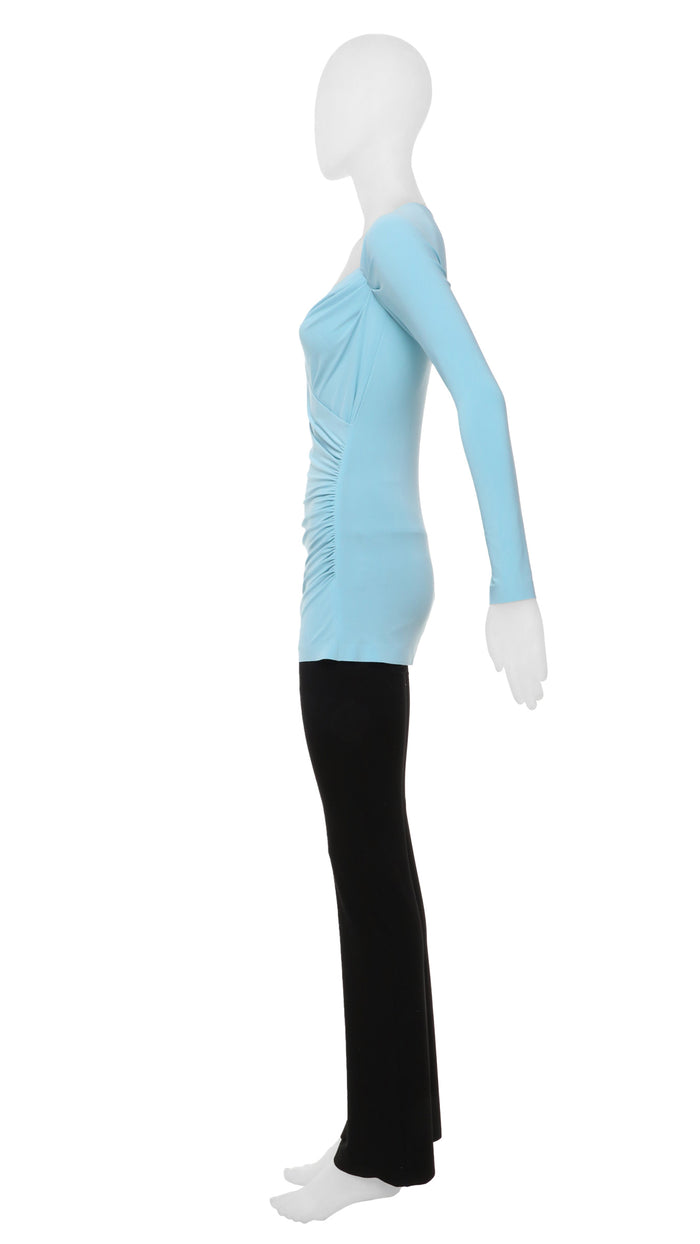 SWEETHEART SIDE DRAPE TOP #5