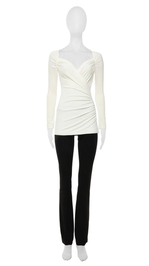 SWEETHEART SIDE DRAPE TOP #4 Thumbnail