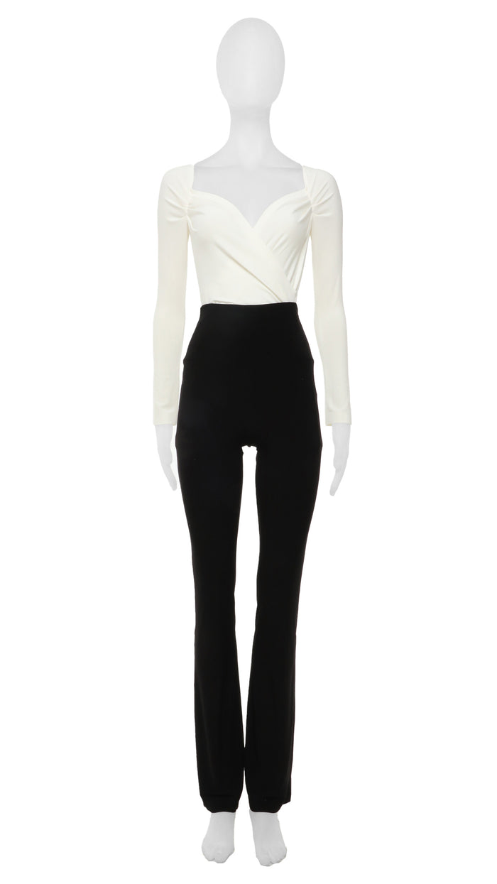 SWEETHEART SIDE DRAPE TOP #1