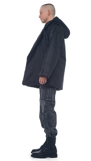 HOODED SLEEPING BAG CAR COAT #8 Thumbnail