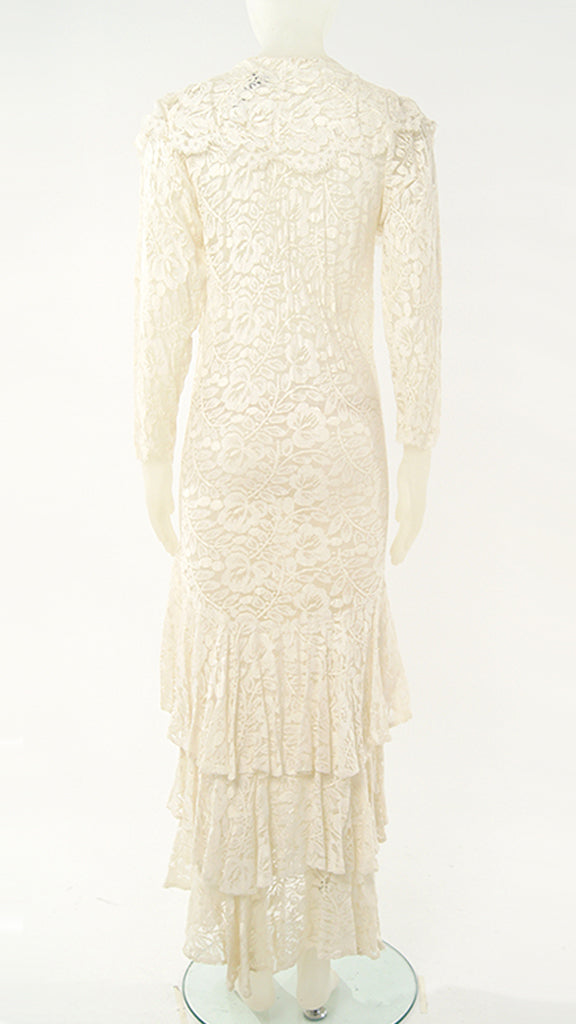 LONG SLEEVE LACE VICTORIAN DRESS - 2 #2