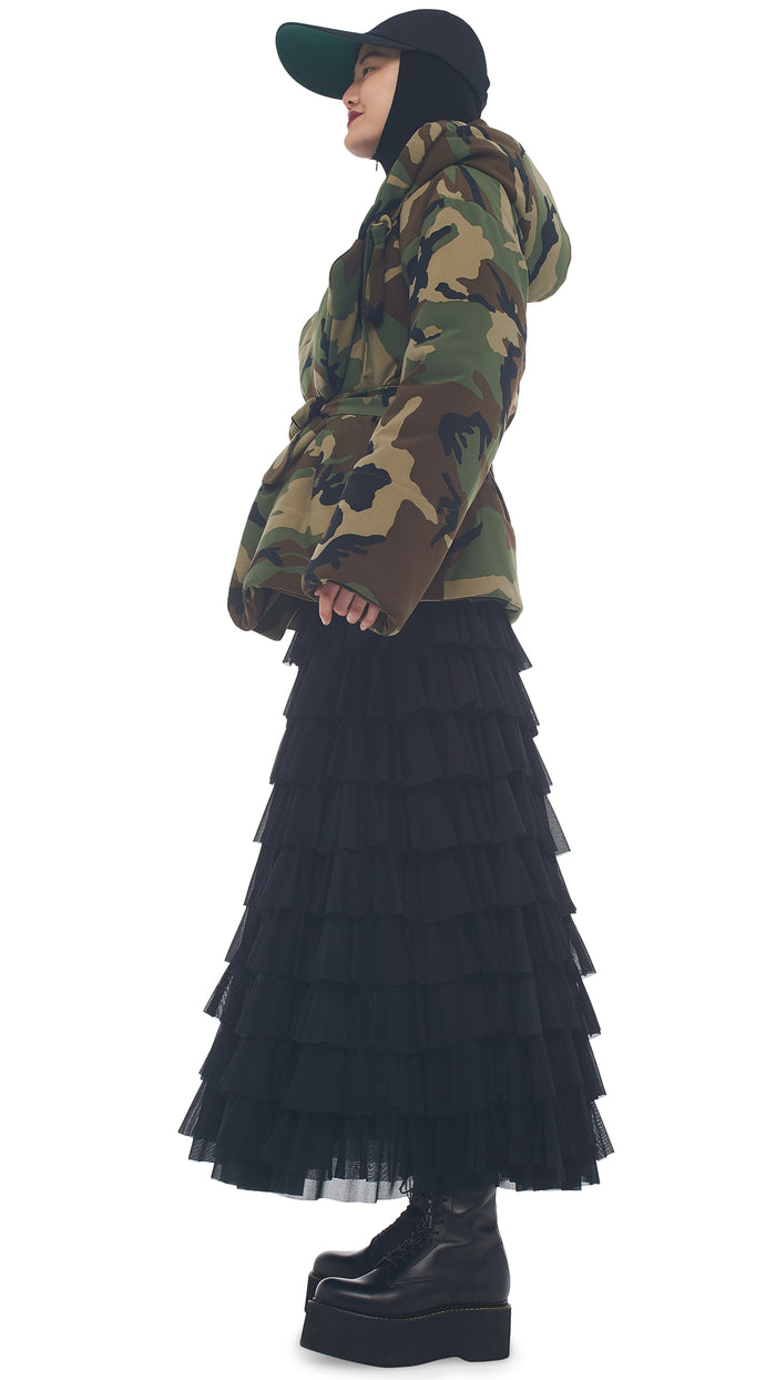 HOODED SLEEPING BAG JACKET #2