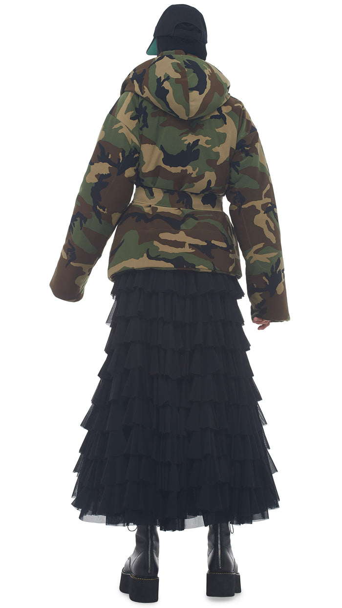 HOODED SLEEPING BAG JACKET #3