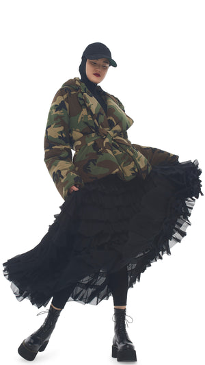 HOODED SLEEPING BAG JACKET #4 Thumbnail