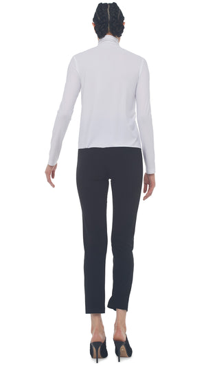 Rangmanch Women Regular Fit Stretched Pencil Black Pants - Selling Fast at