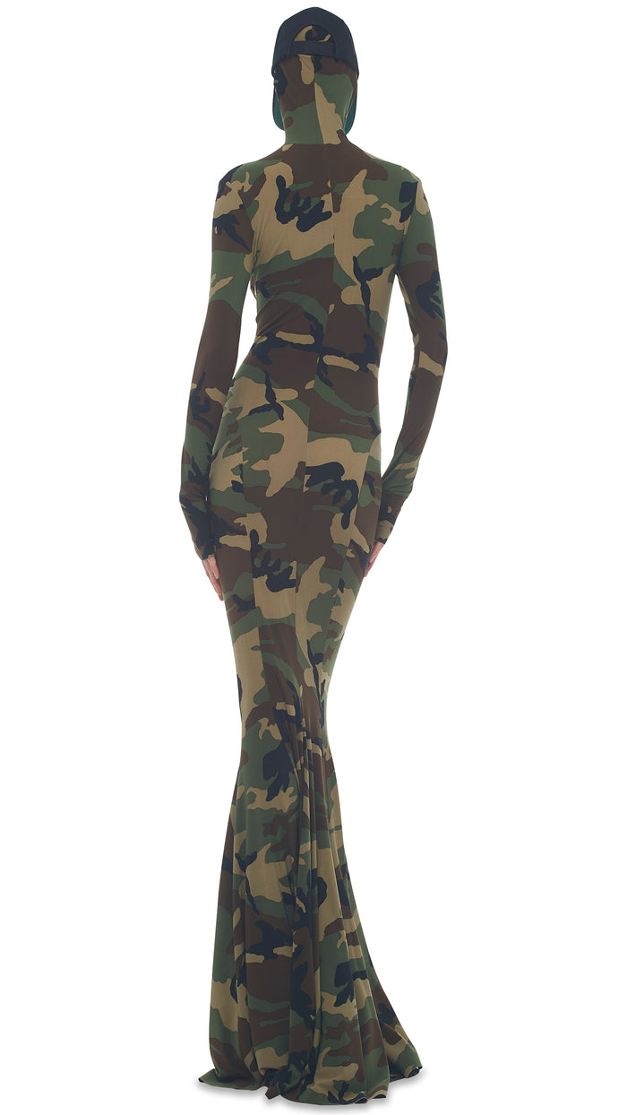 TURTLE SKULL CAP GOWN #3
