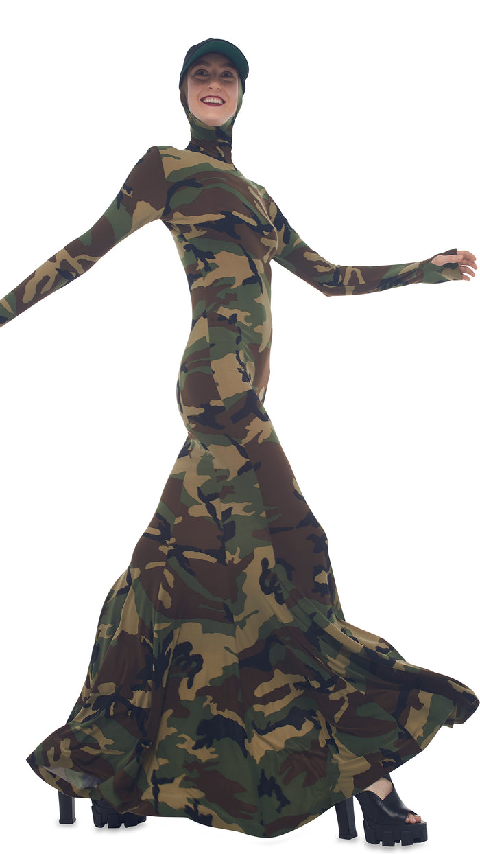 TURTLE SKULL CAP GOWN #4