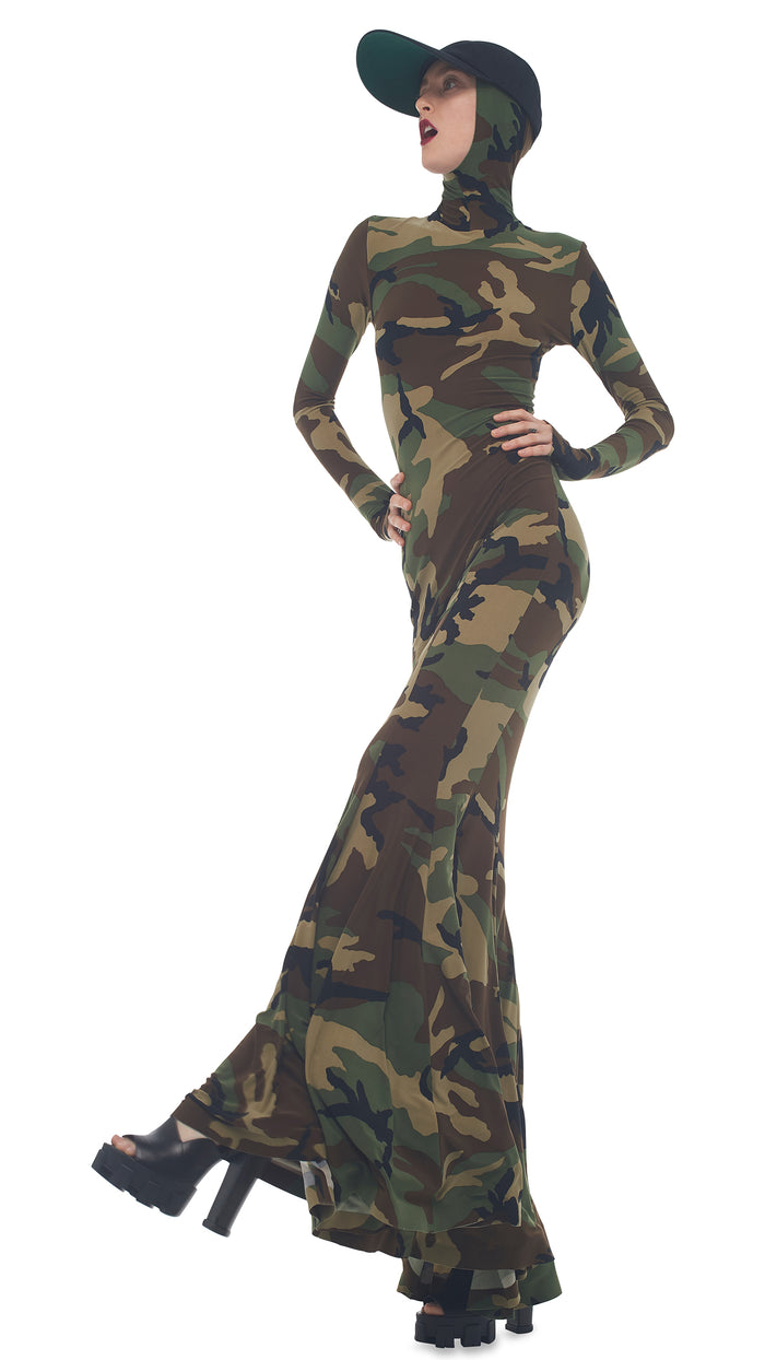 TURTLE SKULL CAP GOWN #5
