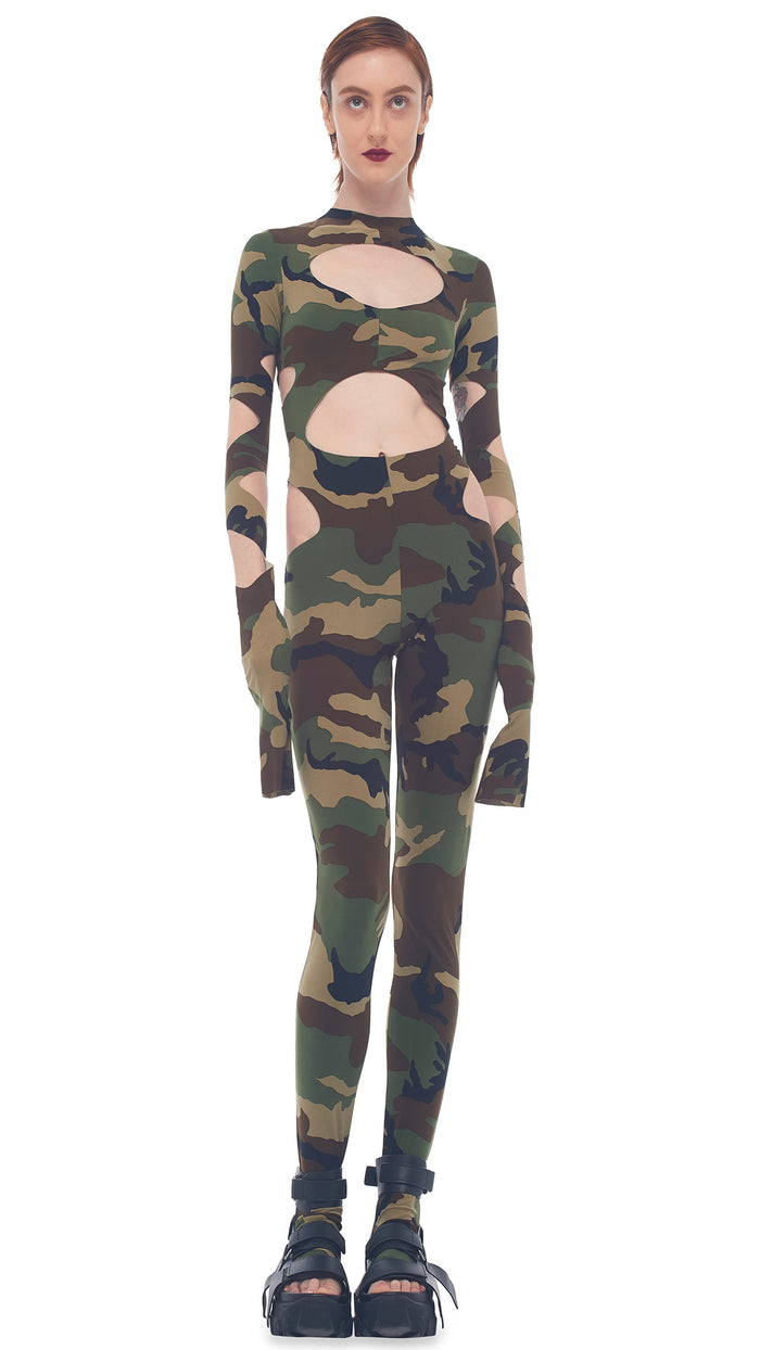 LONG SLEEVE AZTEC CATSUIT #1
