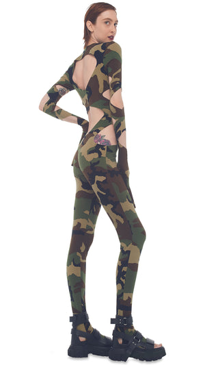 LONG SLEEVE AZTEC CATSUIT #4 Thumbnail