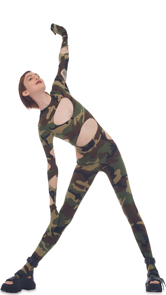 LONG SLEEVE AZTEC CATSUIT #6