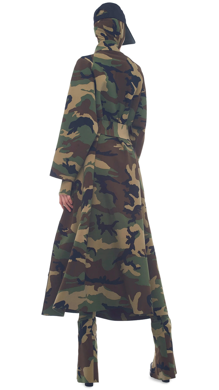 DOLMAN 80'S FLARED TRENCH #3