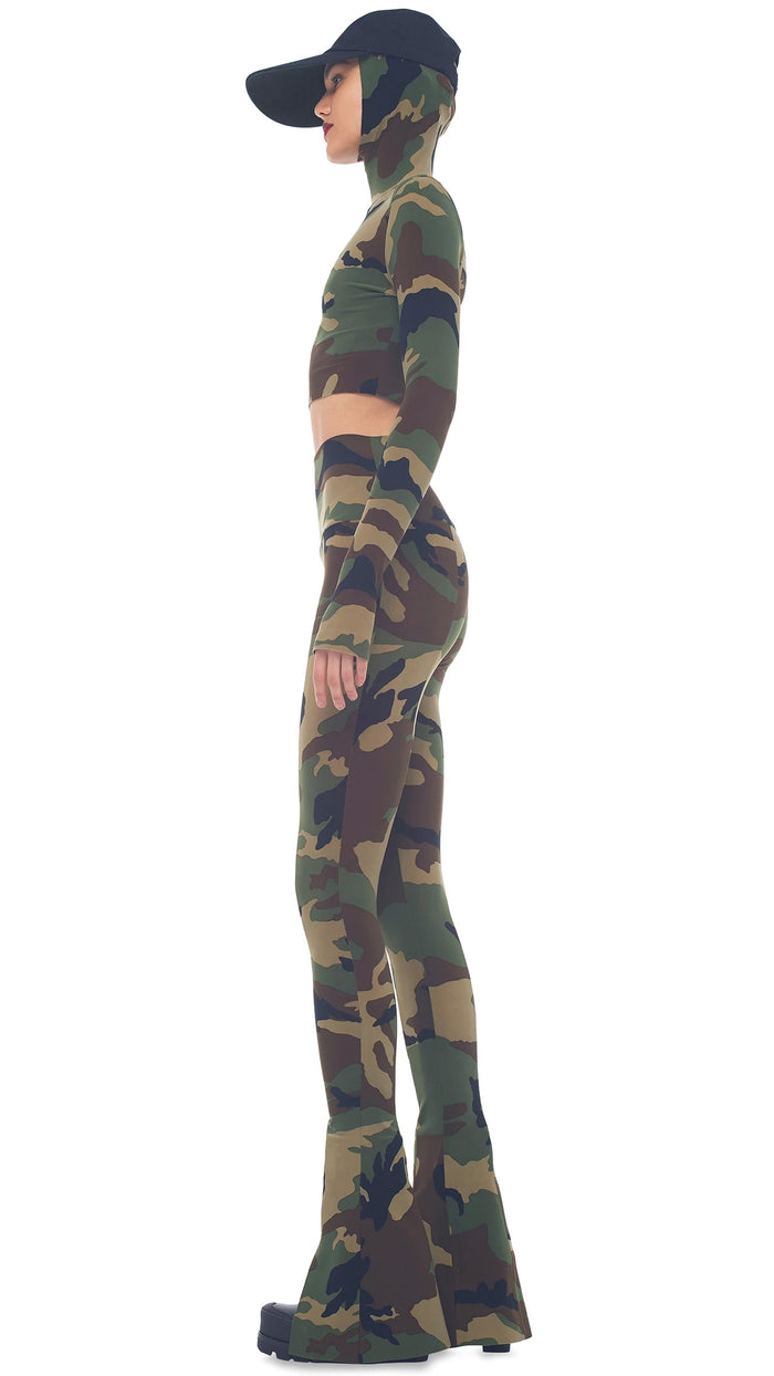 TURTLE SKULL CAP CROP TOP #2